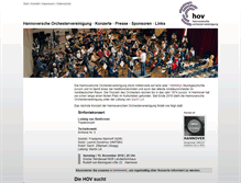 Tablet Screenshot of hannoversche-orchestervereinigung.de
